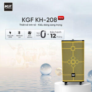 loa di động kgf kh208 hát karaoke cực hay