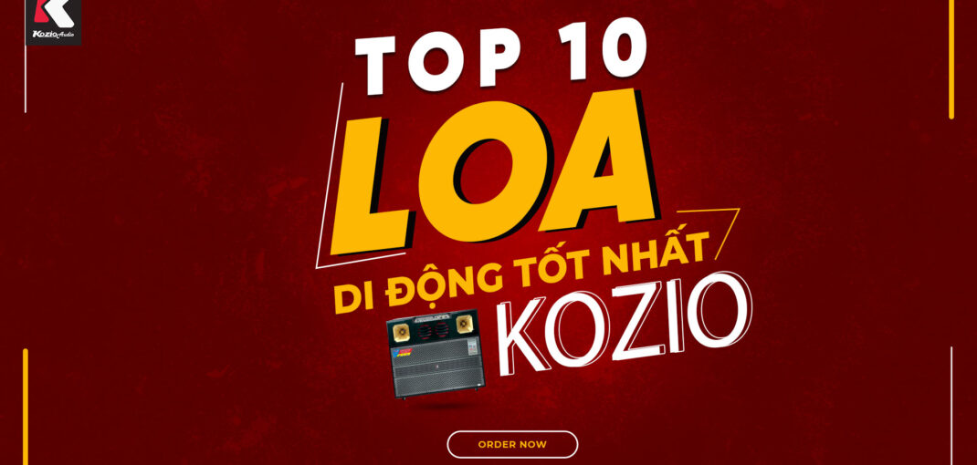 top 10 loa di động bán chạy nhất