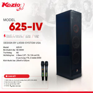 loa đứng nghe nhạc và karaoke 625-iv